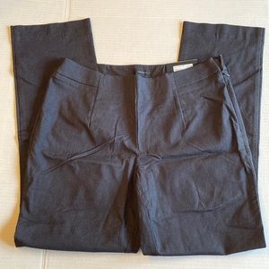 Worthington Modern Fit rayon blend side zip slim leg stretch slacks pants